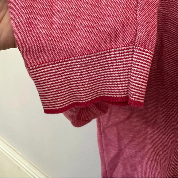 Ted Baker London Women’s Long Sleeve Pink Cotton Crewneck Sweater Size 6 GUC - Picture 10 of 11